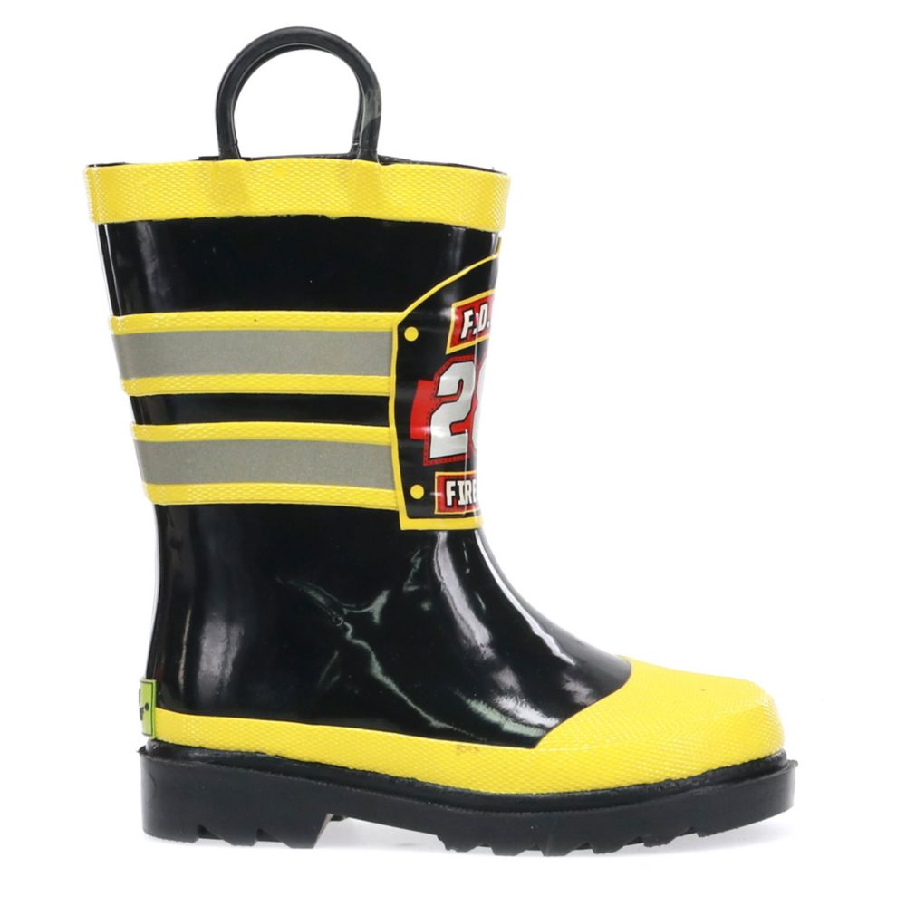 BOYS TODDLER F.D.U.S.A FIRECHIEF RAIN BOOT