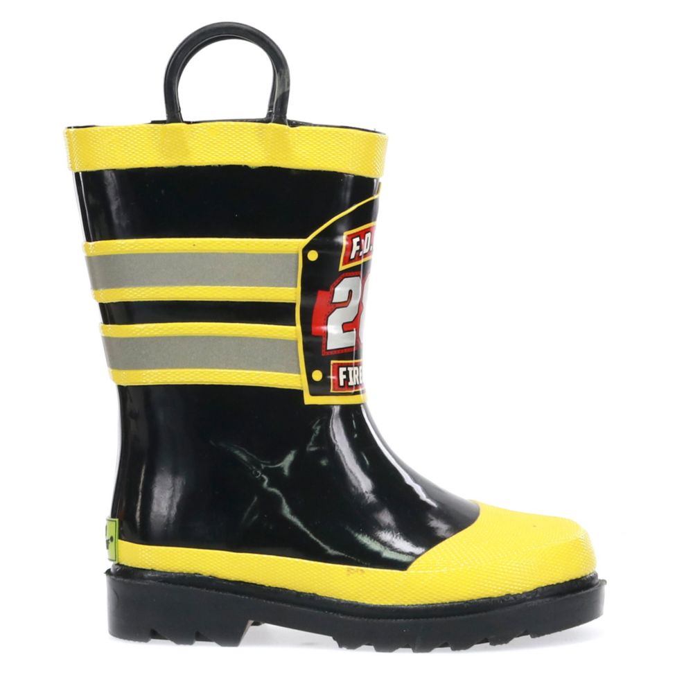 BOYS TODDLER F.D.U.S.A FIRECHIEF RAIN BOOT