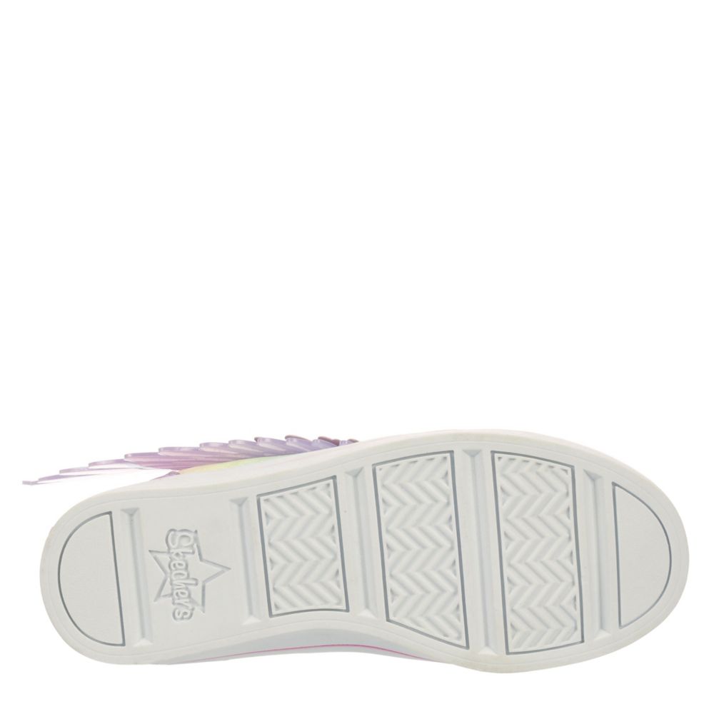 Pink Girls Twi-lites 2.0 Light Up Sneaker, Skechers