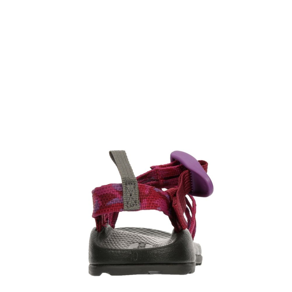 Fuschia Chaco Girls Little-big Kid Zx1 Ecotread Outdoor Sandal