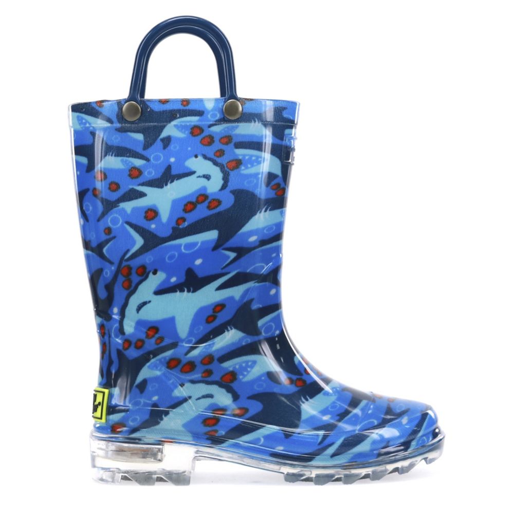 BOYS TODDLER SHARK CHASE RAIN BOOT