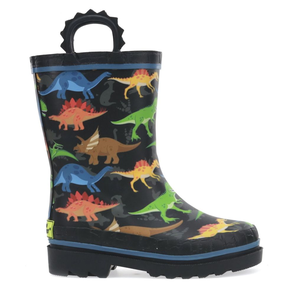 BOYS TODDLER DINO WORLD RAIN BOOT