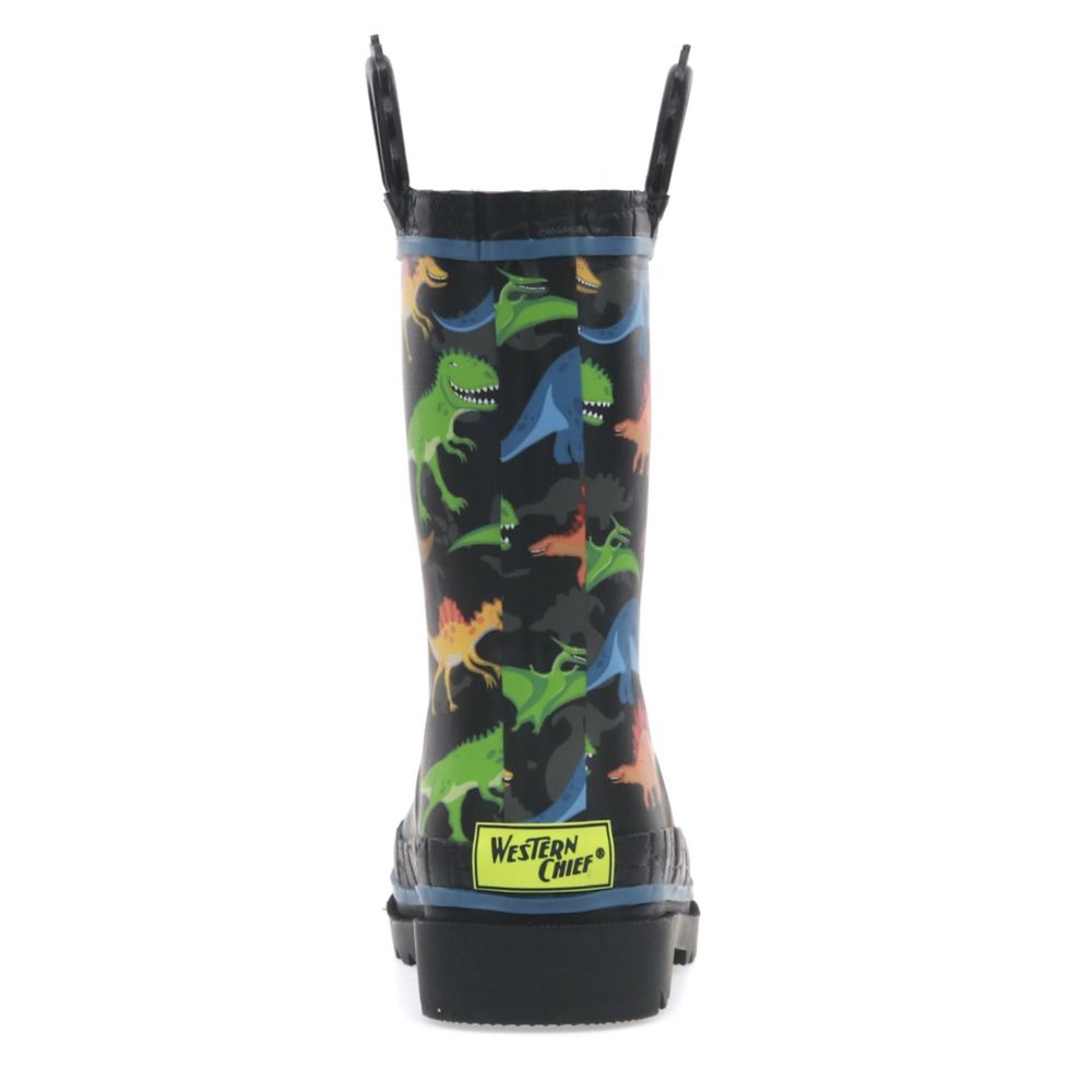 BOYS TODDLER DINO WORLD RAIN BOOT