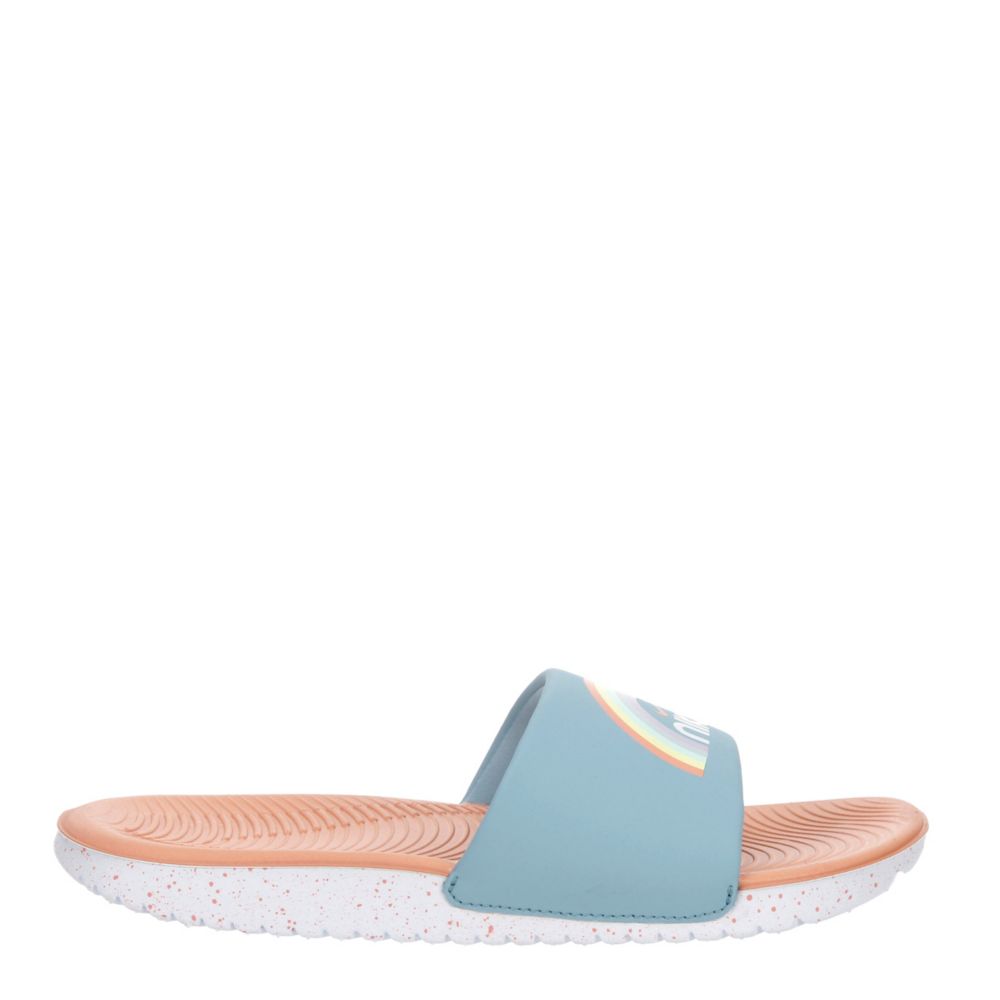 Blue Nike Girls Kawa Slide Sandal | Kids | Rack Room Shoes