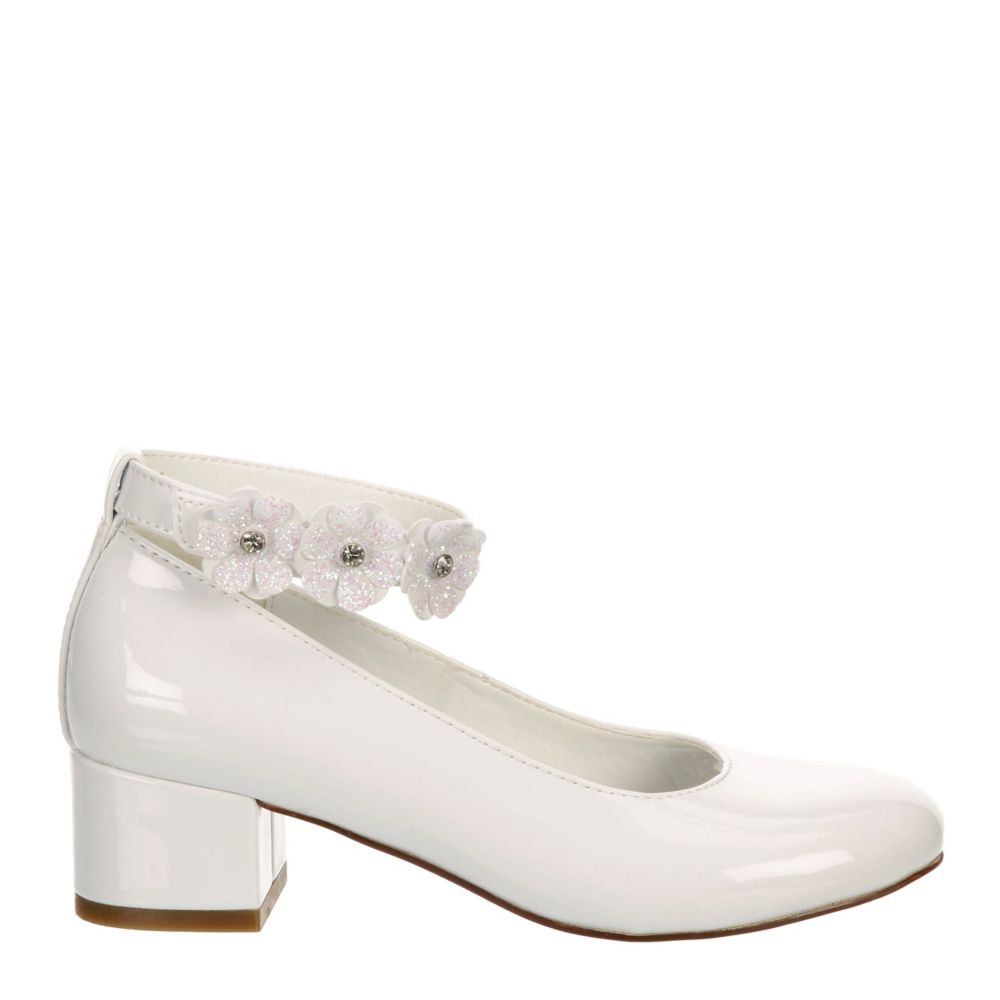 White formal shoes sales for girls