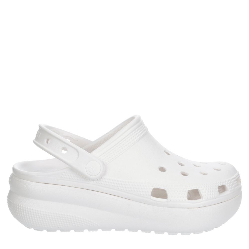 crocs clogs white