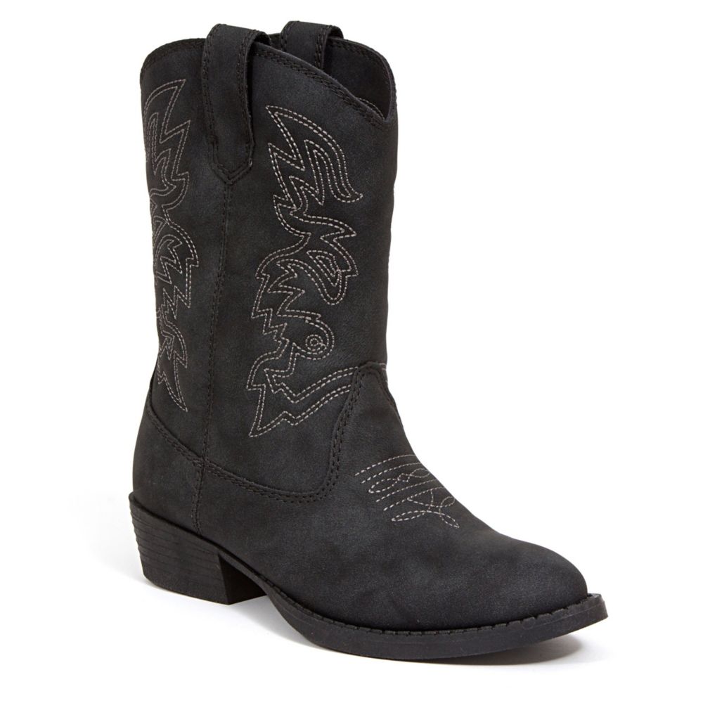 black non slip cowboy boots