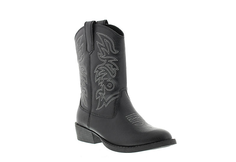 Black Deer Stags Boys Ranch Western Boot | Boots | Rack Room Shoes