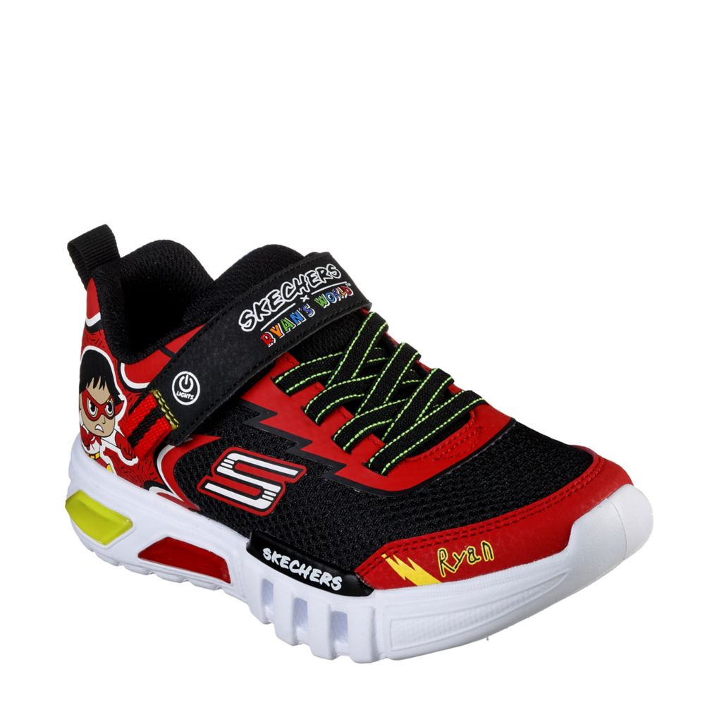 O cualquiera Repetirse Mutilar Red Skechers Boys Ryans World Flex-glow Light Up Sneaker | Kids | Rack Room  Shoes