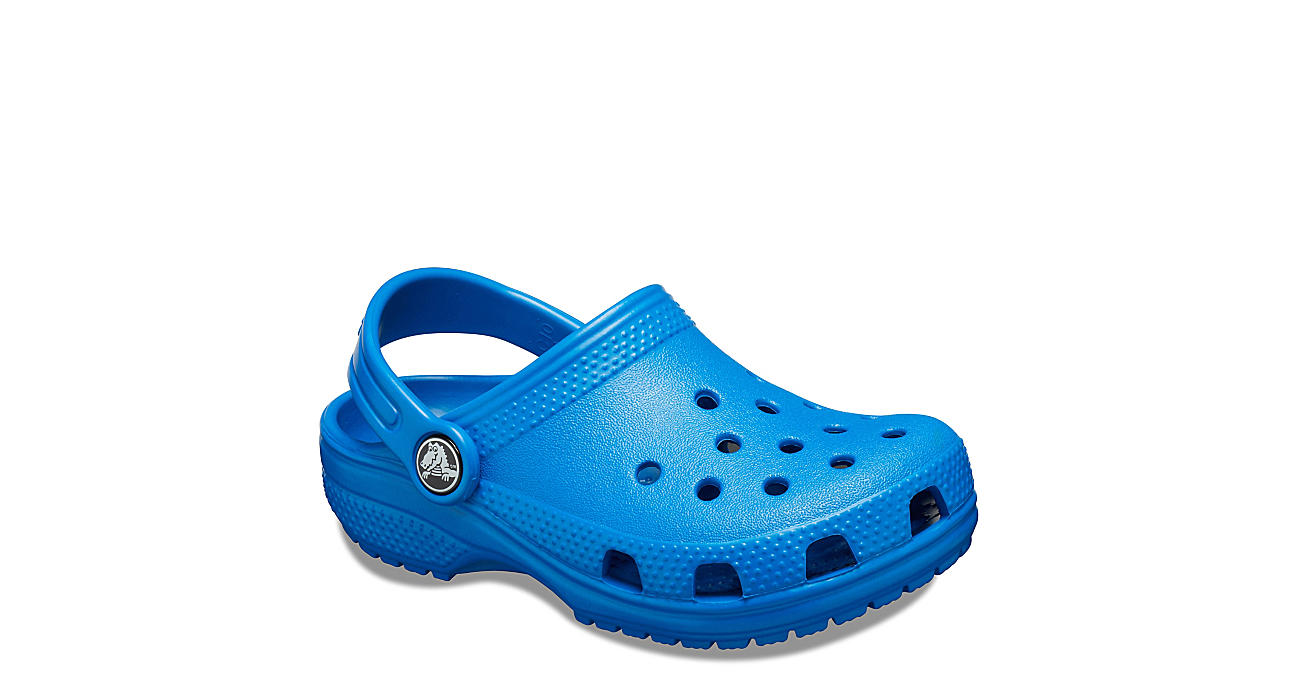 Children Boys Crocs Presley Crocs In Blue 