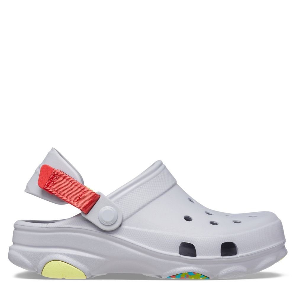 Crocs best sale grey orange