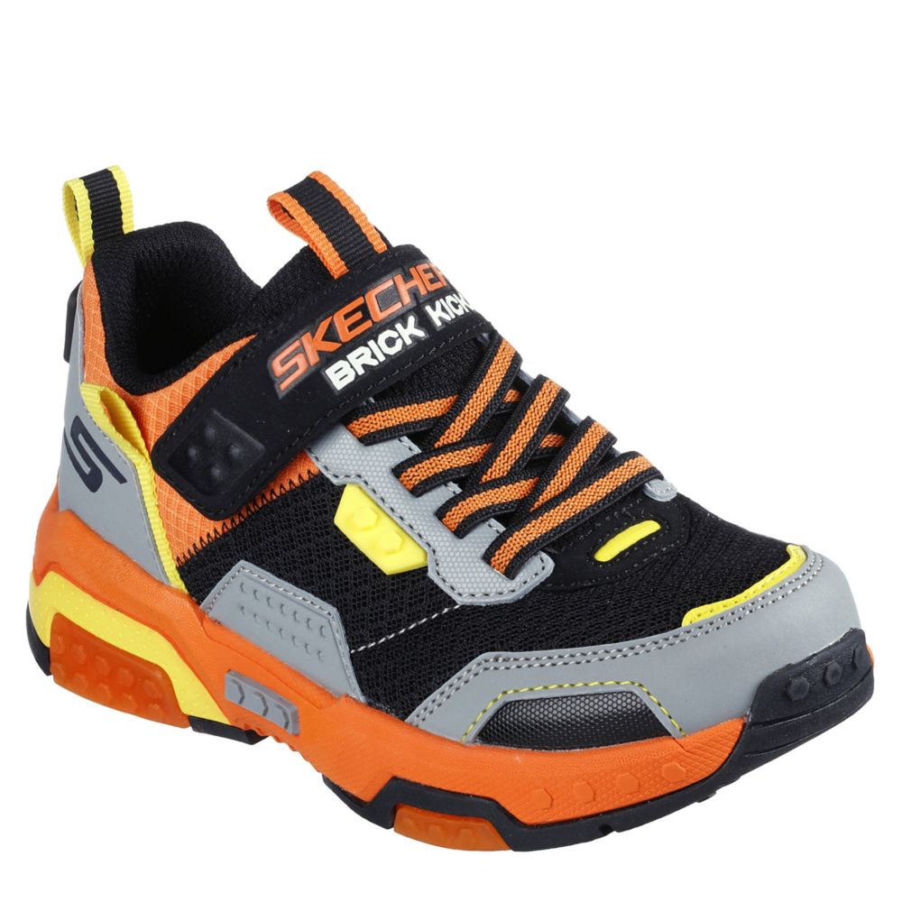 orange skechers