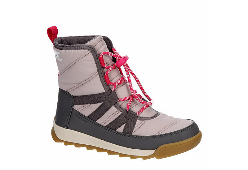 SOREL Youth Whitney II Short Lace Boot — Waterproof Winter Boots 