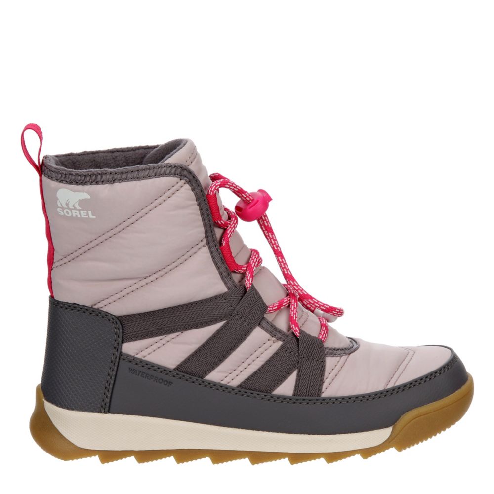 GIRLS LITTLE-BIG KID WHITNEY II SHORT LACE WP SNOW BOOT