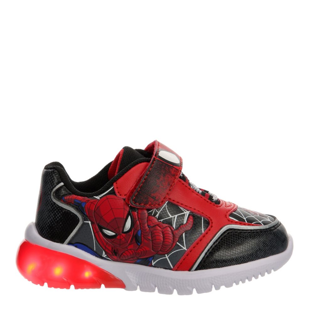 Red Spiderman Boys Toddler And Little Kid Spiderman Light Up Boys | Rack Room Shoes