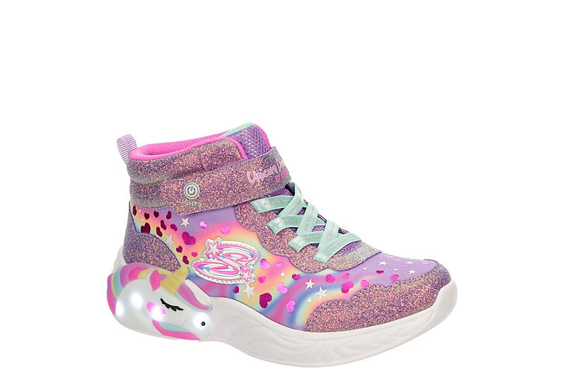 Pink Skechers Girls Unicorn Dreams Snow Boot | | Rack Room Shoes