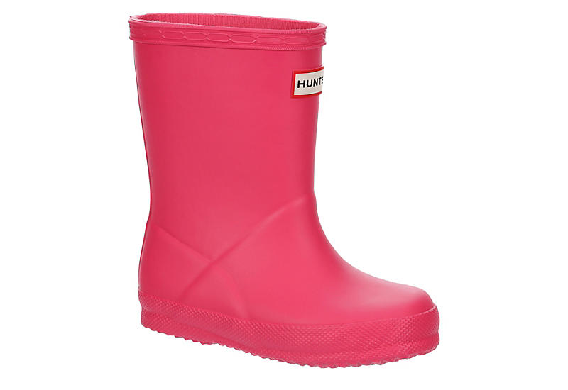 persoonlijkheid Pigment Opmerkelijk Pink Hunter Boots Llc Girls Infant Original First Classic Rain Boot | Boots  | Rack Room Shoes