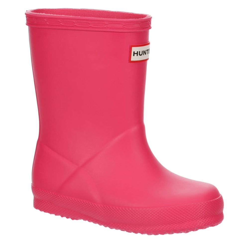 Toddler girl shop pink hunter boots