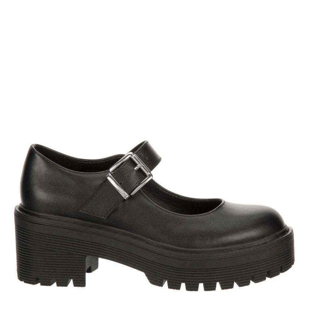 Black mary discount jane platform shoes