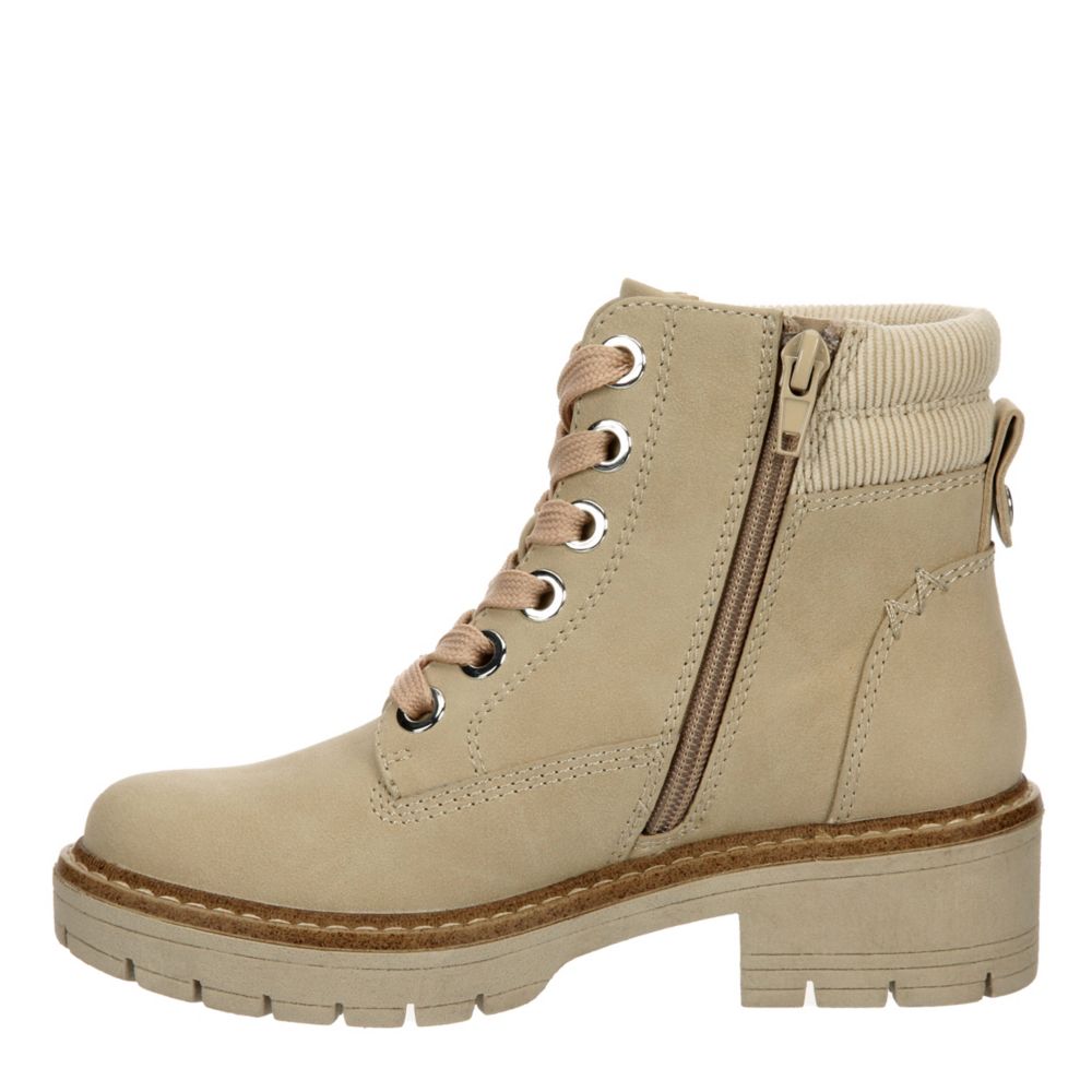 Beige Girls Little-big Kid Lexi Lace-up Boot | Cupcake Couture | Rack ...