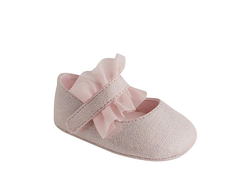 Infant Baby Deer Baby Girls Soft Sole Ankle Strap with Bow 