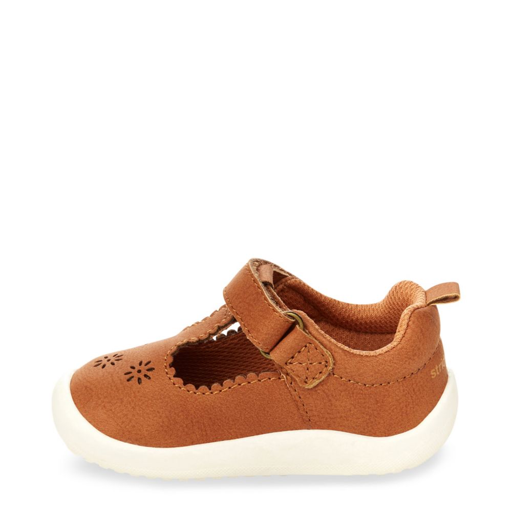 Tan Girls Infanttoddler Crib Cheyenne Sneaker Stride Rite Rack