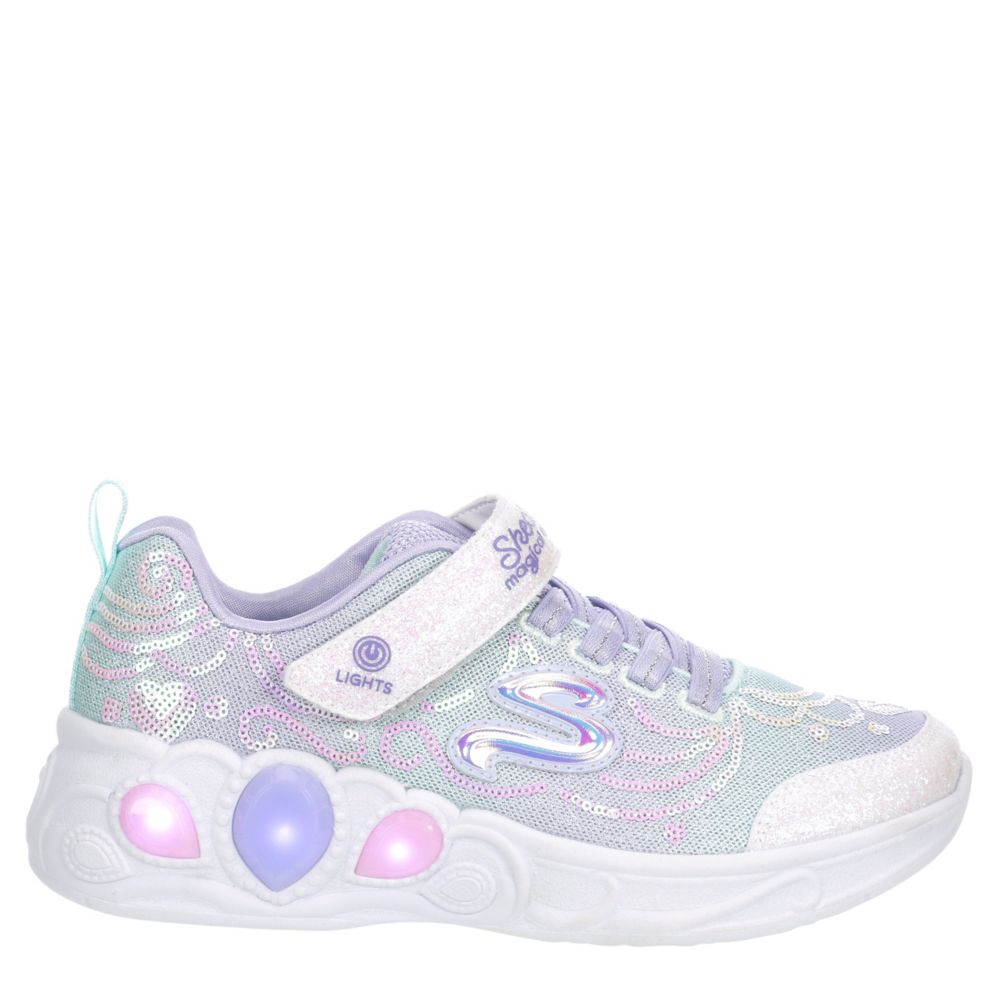 Girls Little Kid Princess Wishes Light Up Sneaker Rack Room Shoes