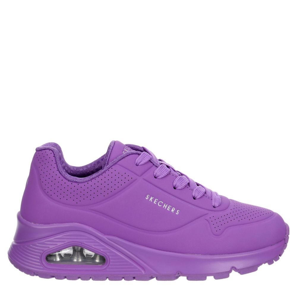 Purple Skechers Girls Little-big Kid Uno Sneaker | | Rack Room Shoes