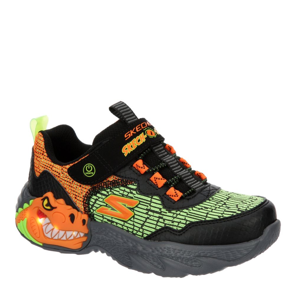 Skechers boys light up hot sale sneakers