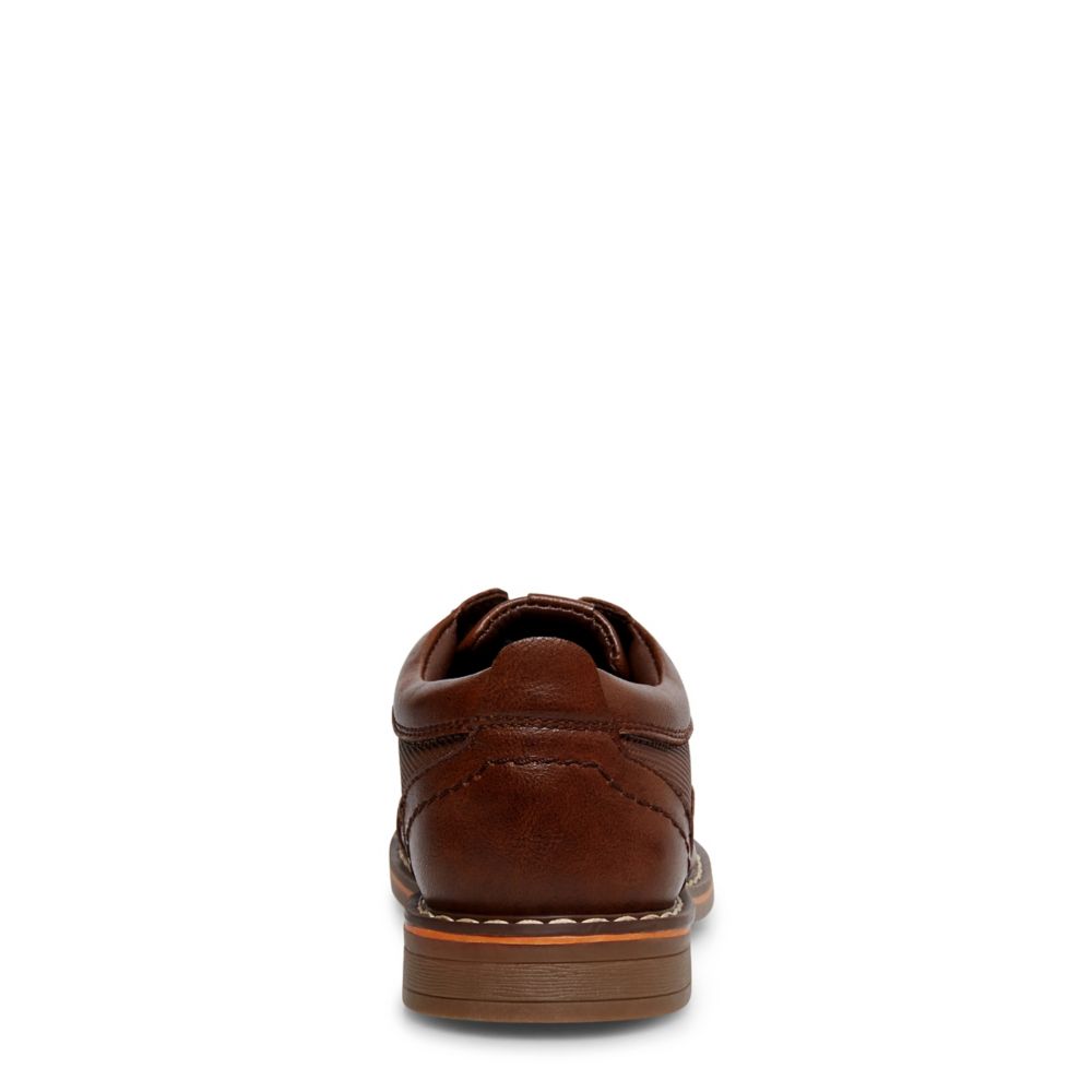 Cognac Boys Little-big Kid Boliverr Dress Shoe | Steve Madden | Rack ...