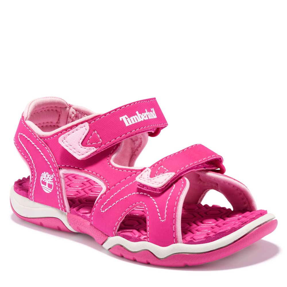 Pink Timberland Girls Little Kid Adventure Seeker Outdoor Sandal | Kids ...