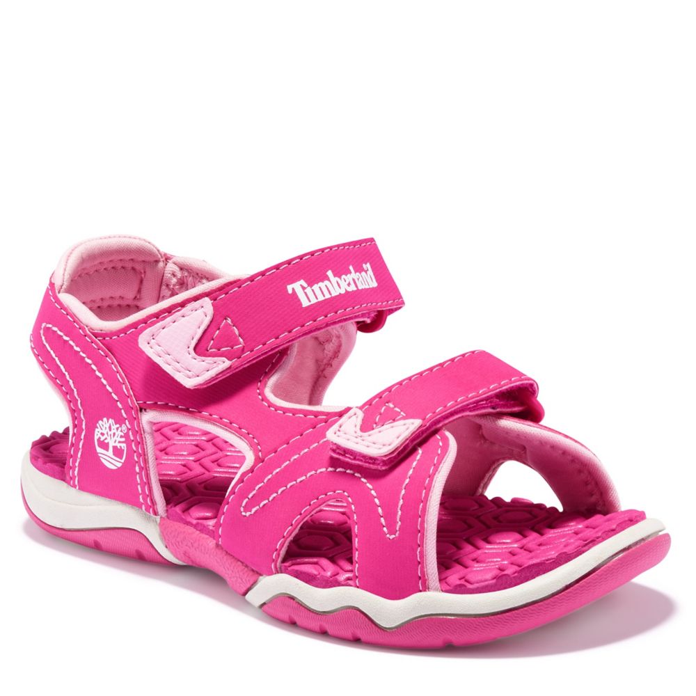 Pink Timberland Girls Big Kid Adventure Seeker Outdoor Sandal