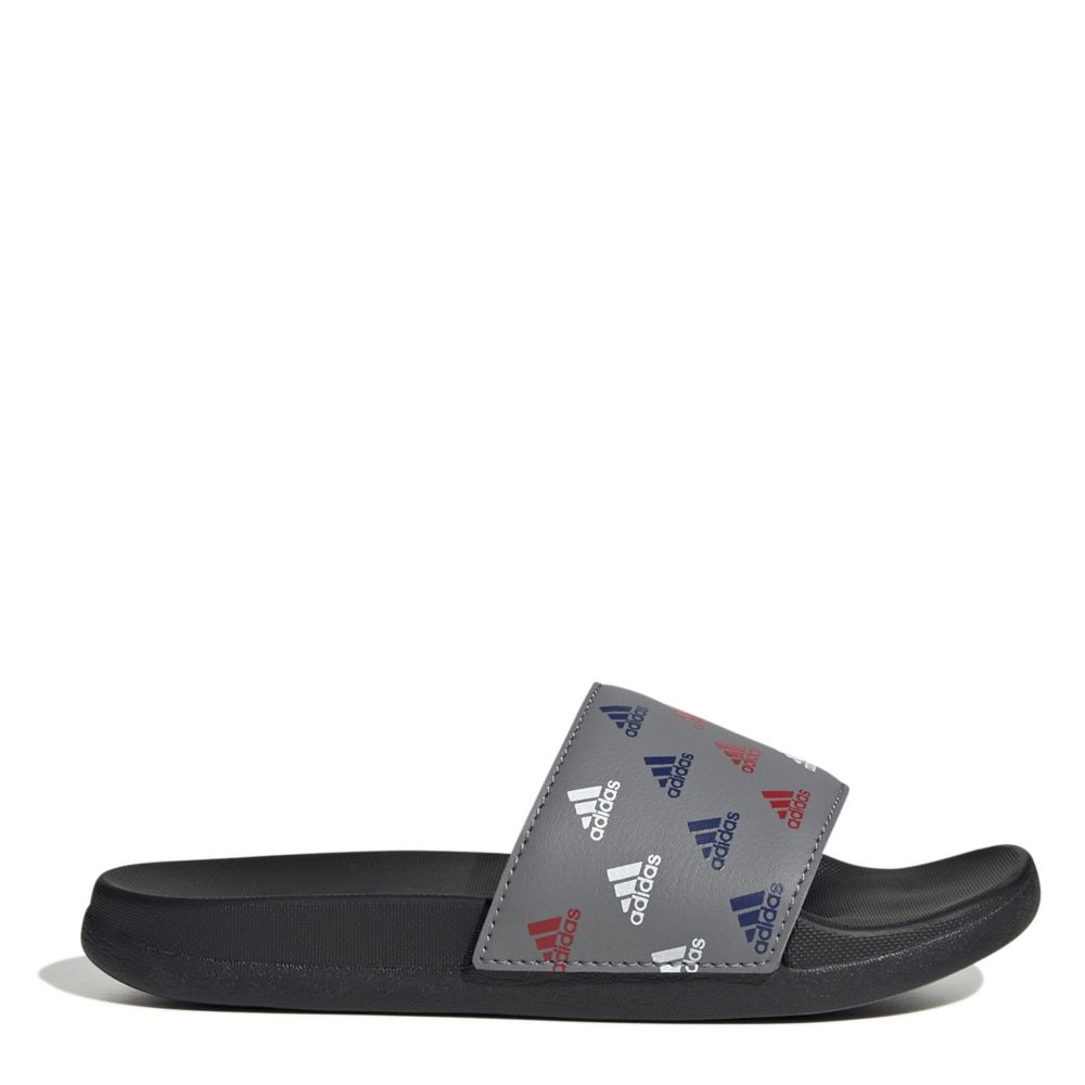 Adidas adilette best sale slides boys