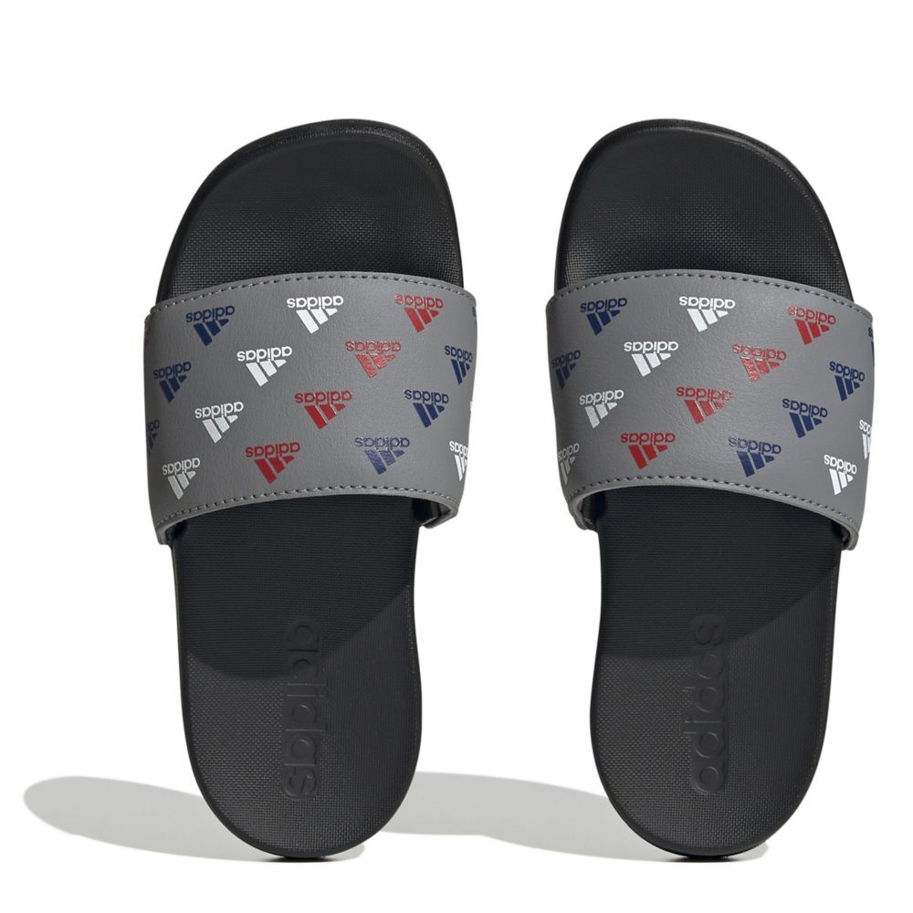 Little boys hot sale adidas slides