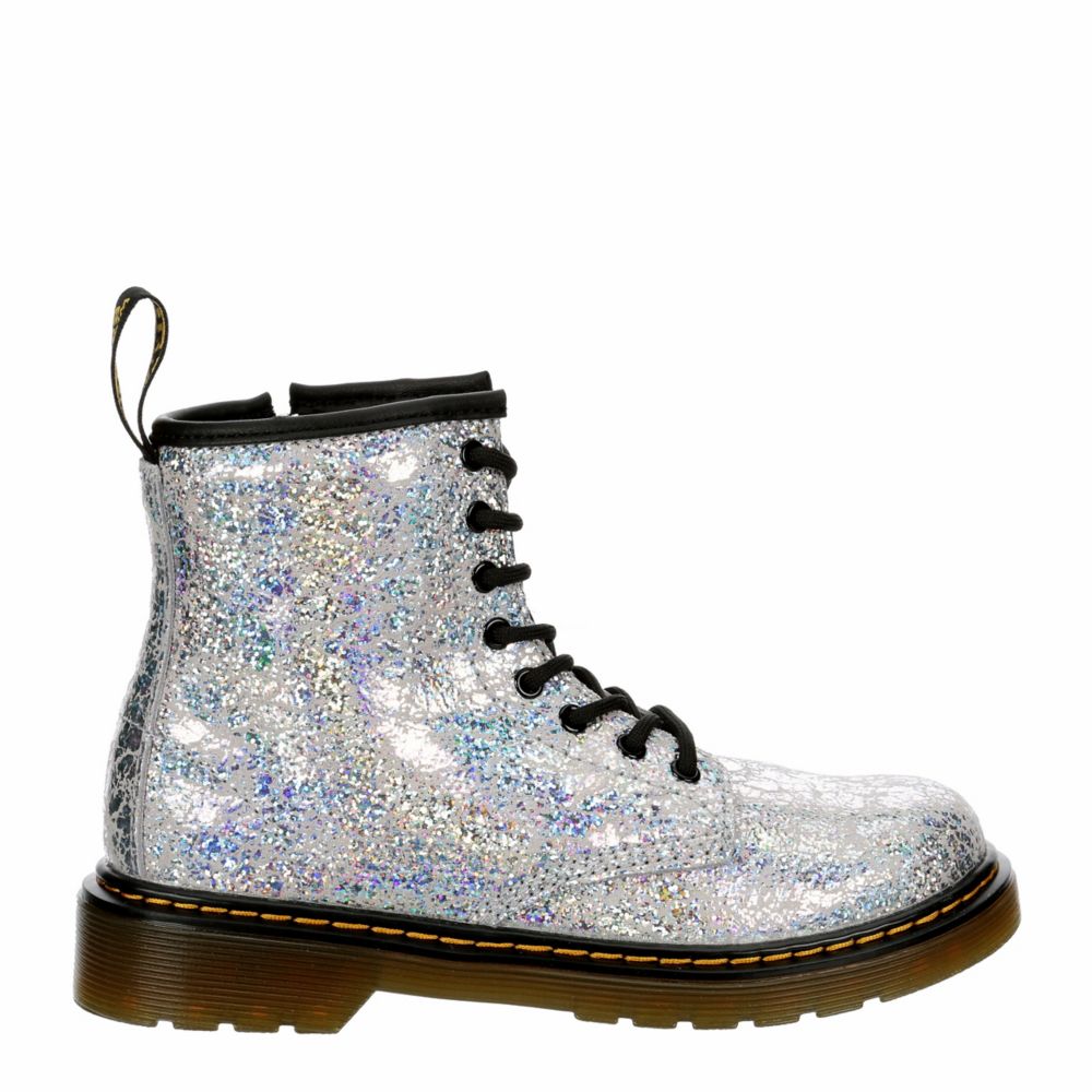 Kids store silver boots