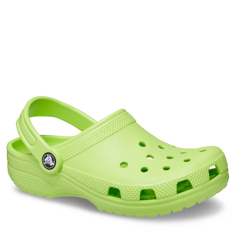 Kids green crocs new arrivals