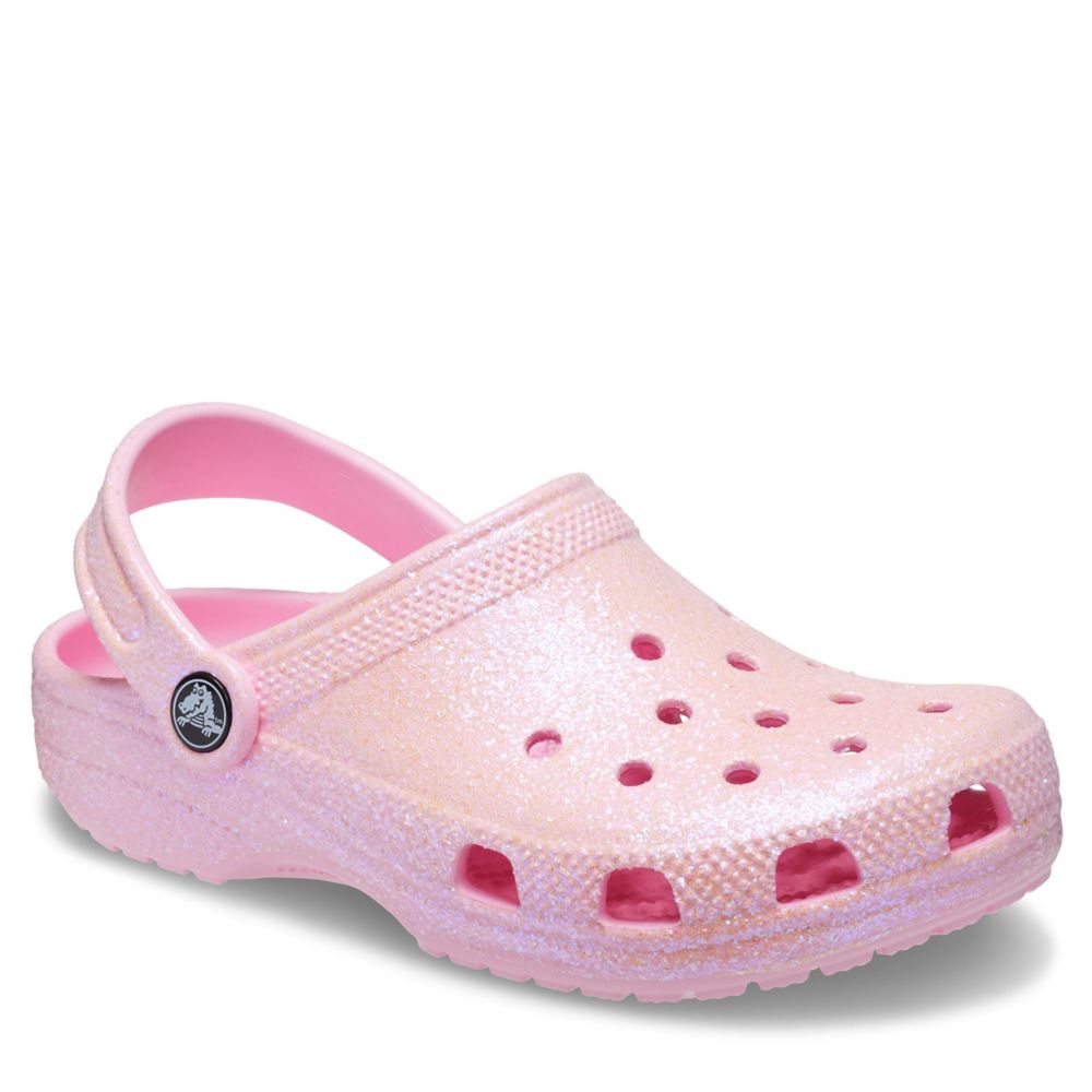 Crocs Kids' Classic Glitter Clog