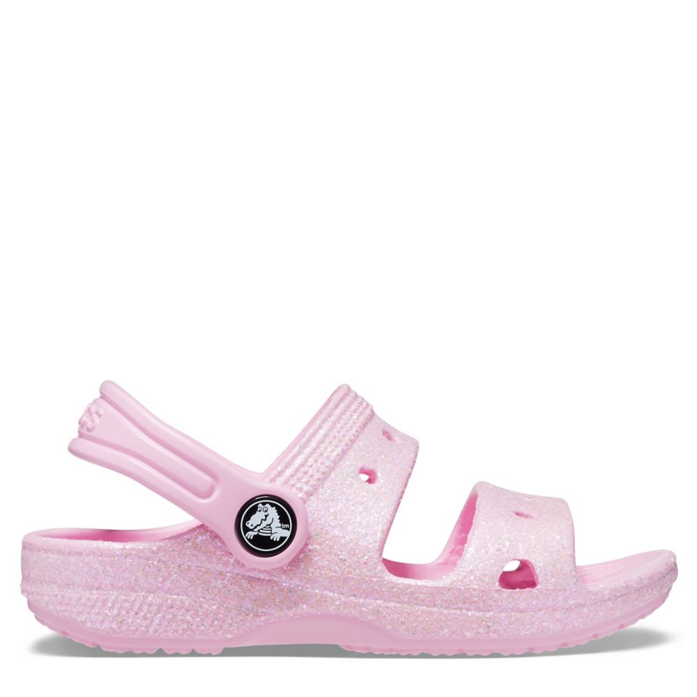 Schildknaap doe alstublieft niet zonde Pink Crocs Girls Infant Classic Sandal | Sport Sandals | Rack Room Shoes