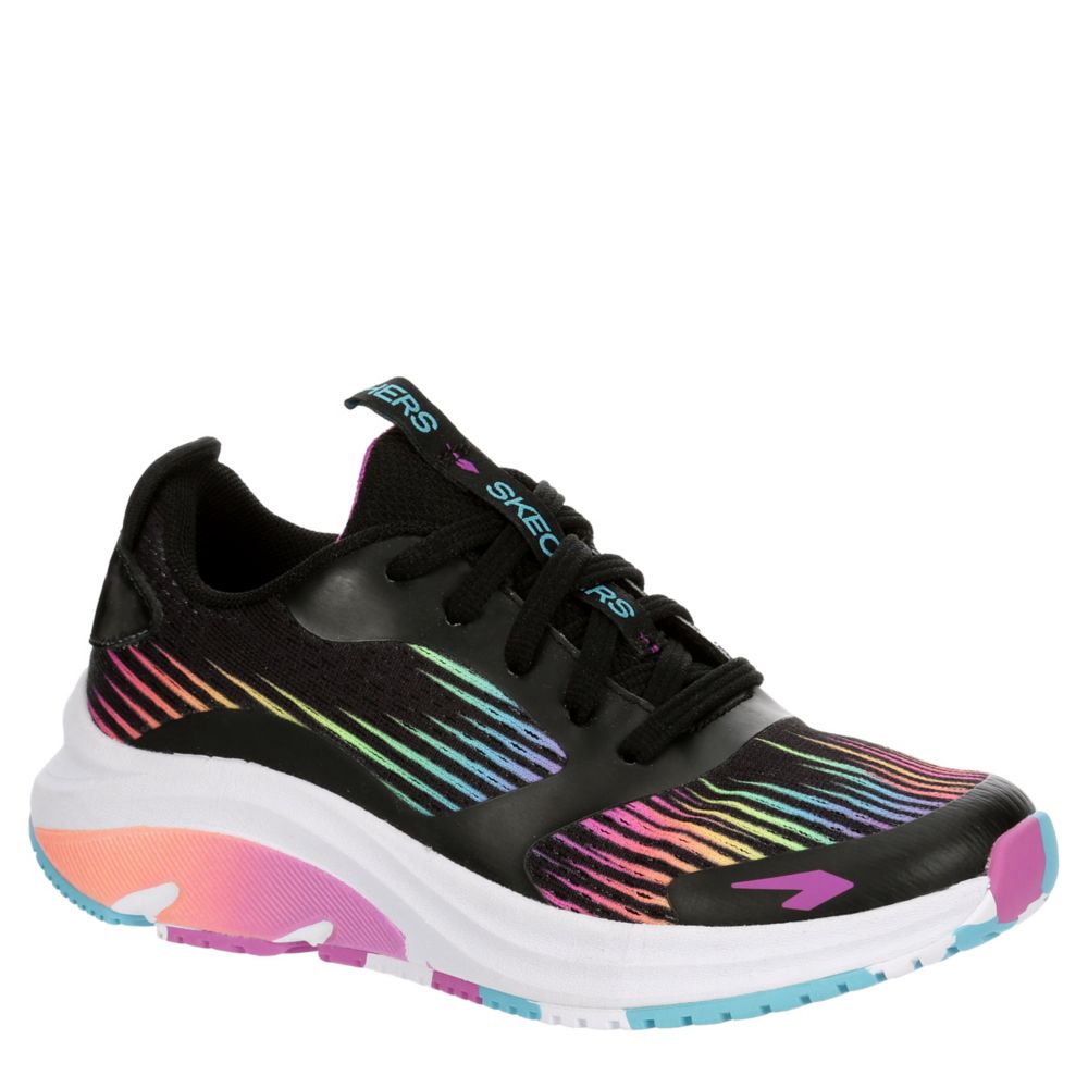 GIRLS LITTLE BIG KID ELITE SPORT TEMPO PRO SNEAKER BLACK