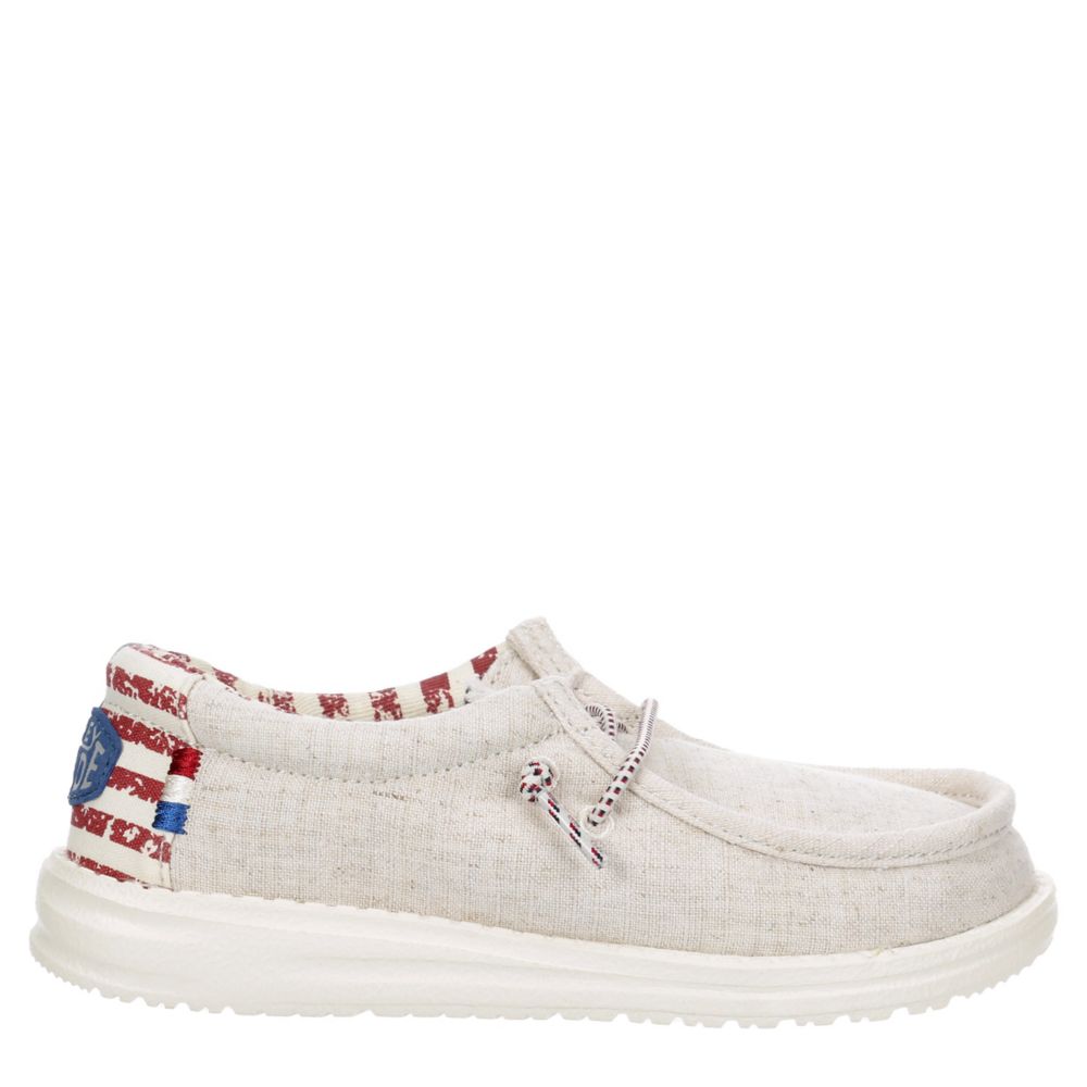 BOYS WALLY YOUTH AMERICANA SLIP ON SNEAKER