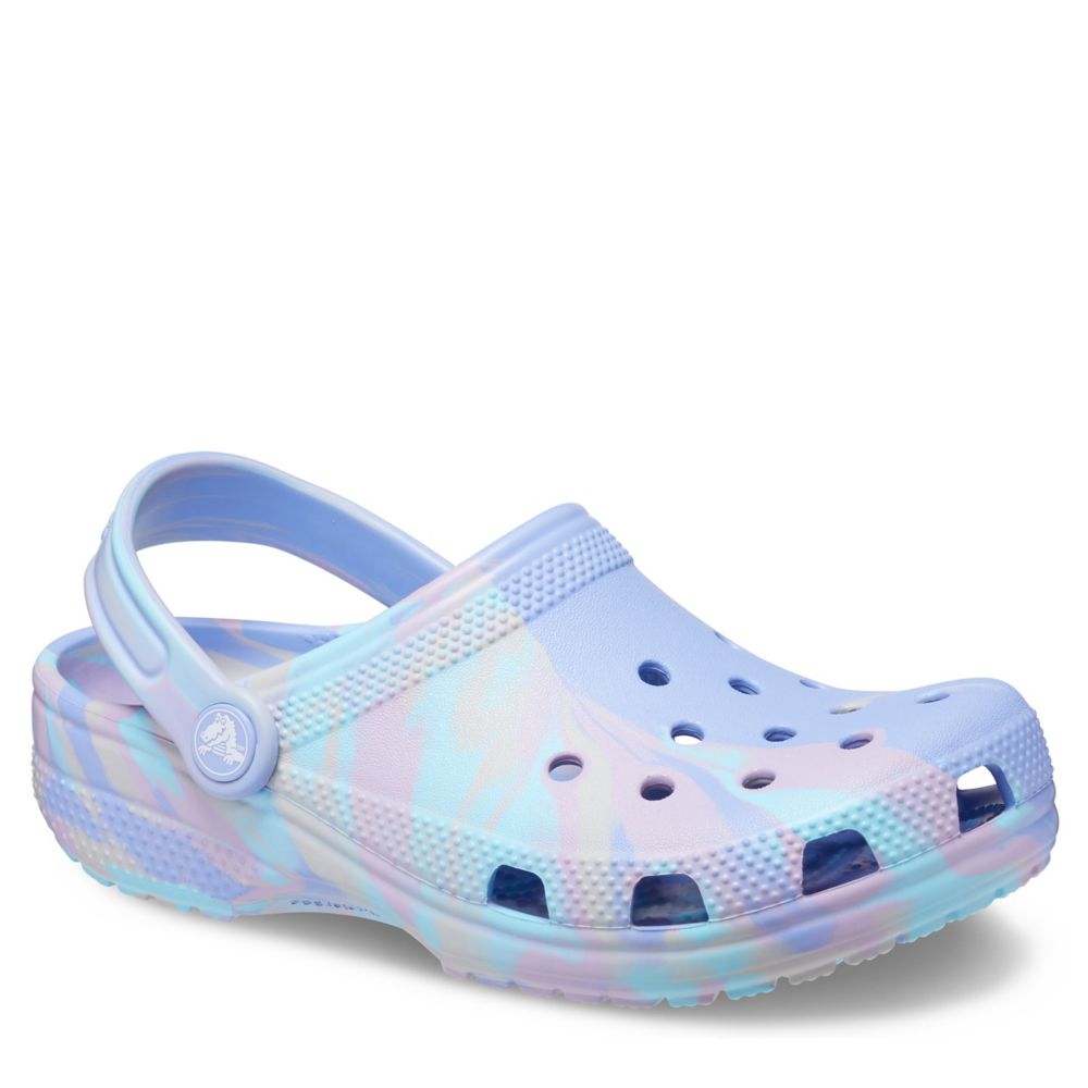 Girls purple crocs deals