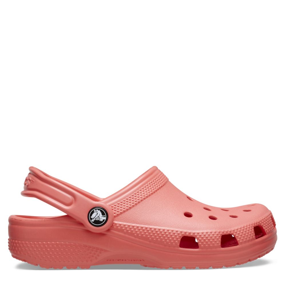 Coral pink shop crocs