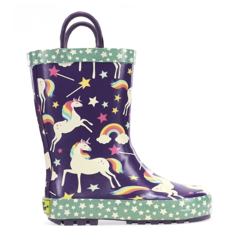 GIRLS TODDLER UNICORN DREAMS RAIN BOOT