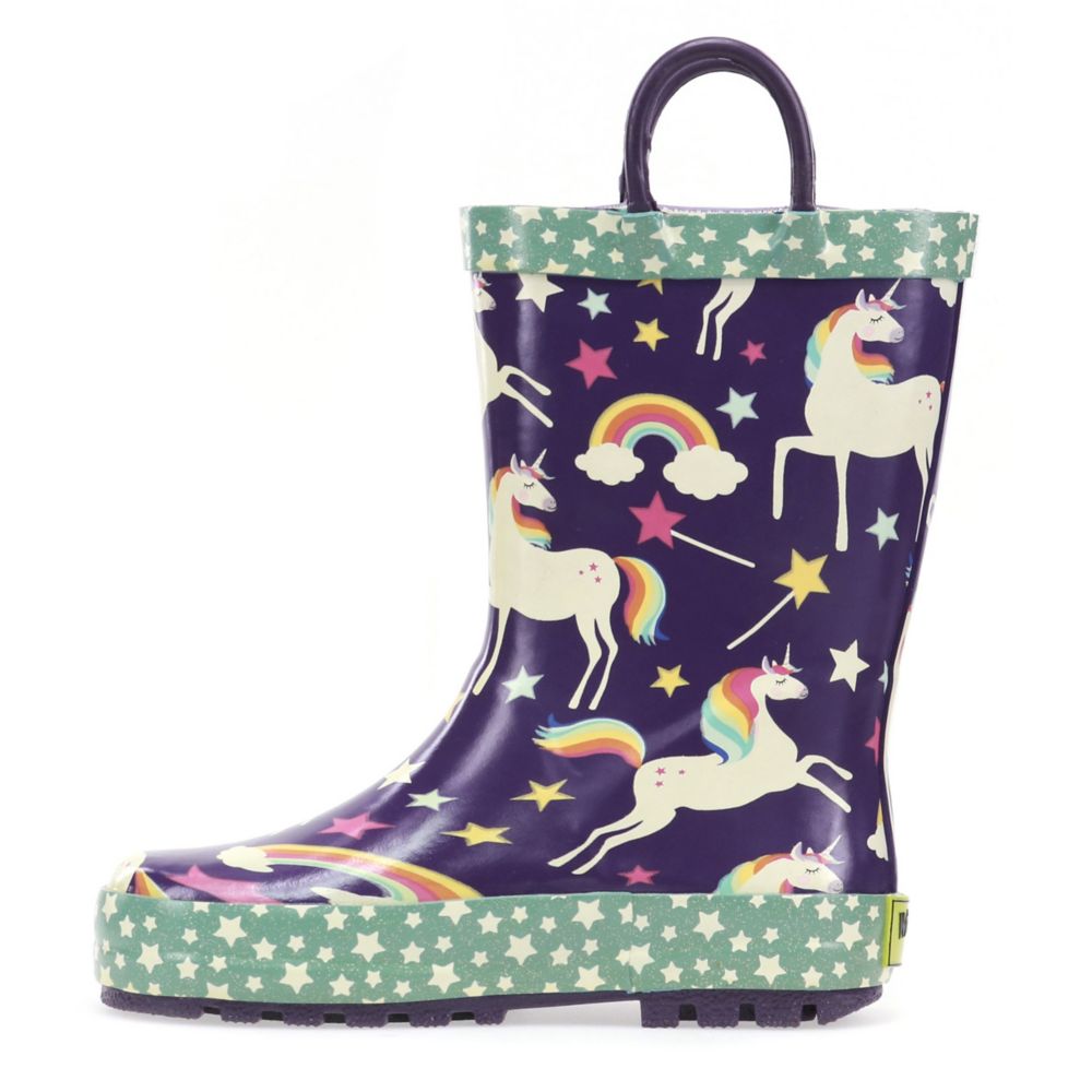 GIRLS TODDLER UNICORN DREAMS RAIN BOOT