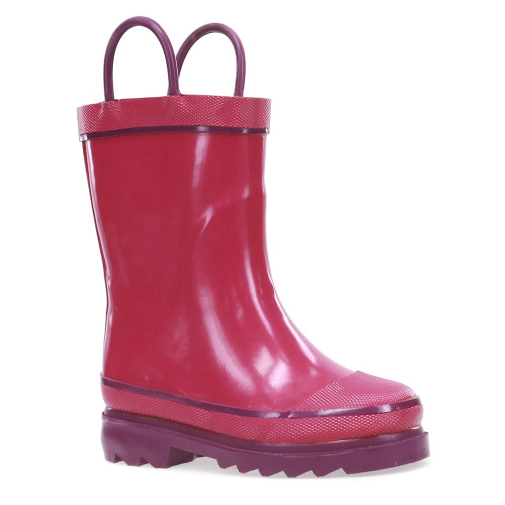 GIRLS TODDLER FIRECHIEF 2 RAIN BOOT