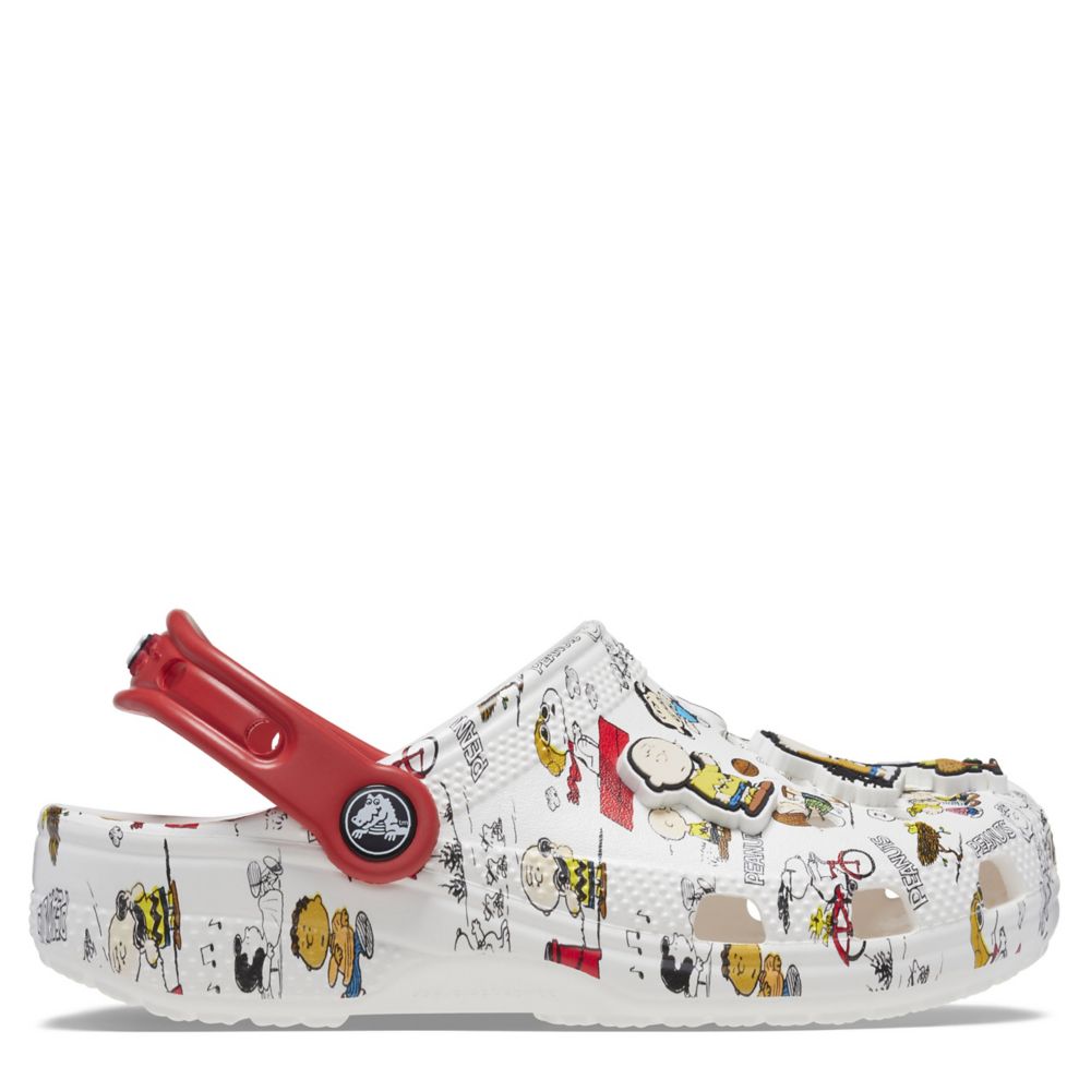 Snoopy Peanuts Crocs Clog Shoes  Clogs shoes, Comfortable shoes