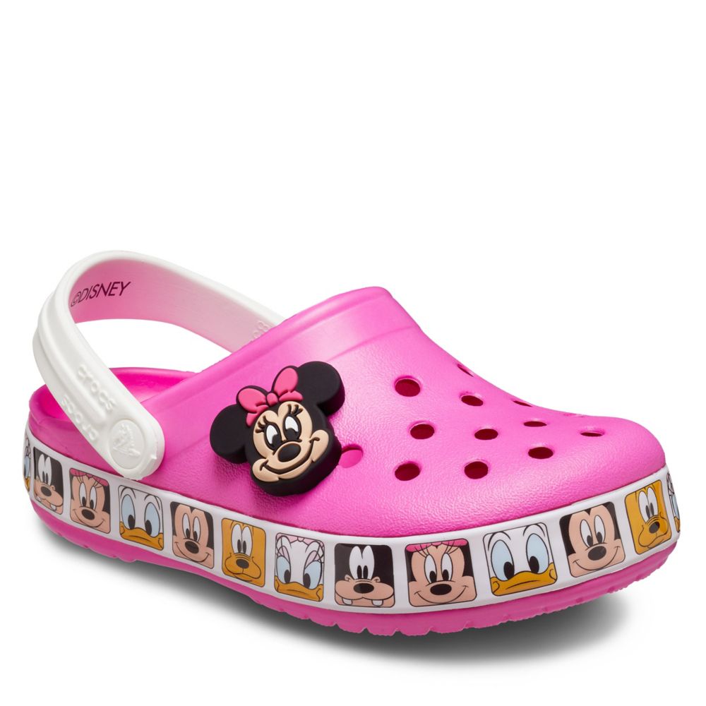 Kids Pink Crocs Size 8/9