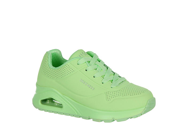 Bright Green Skechers Girls Uno Sneaker | Athletic & Sneakers | Rack ...