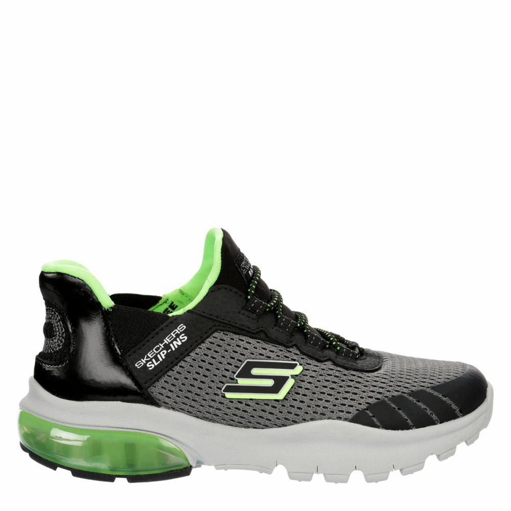 Lime Boys Razor Flex Air Slip-in Slip On Sneaker, Skechers