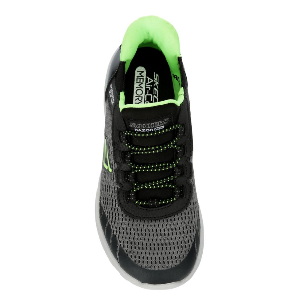 Lime Boys Razor Flex Air Slip-in Slip On Sneaker, Skechers